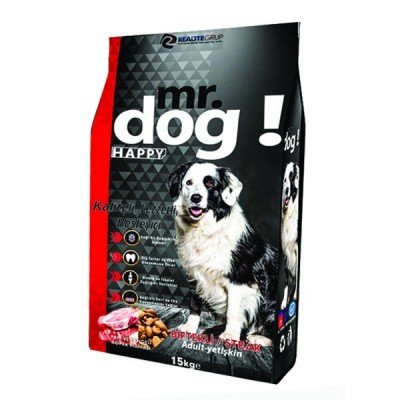 MR DOG BİFTEKLİ KÖPEK MAMASI 15KG