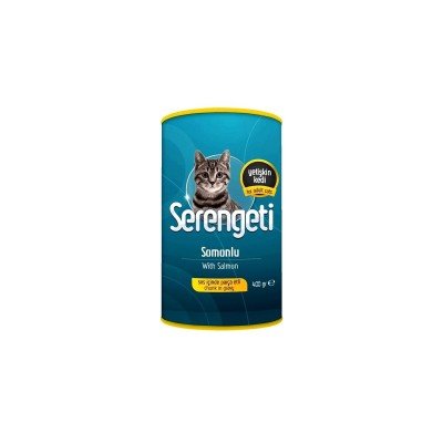 SERENGETİ KEDİ KONSERVESİ SOMONLU 400 GR X 24 ADET