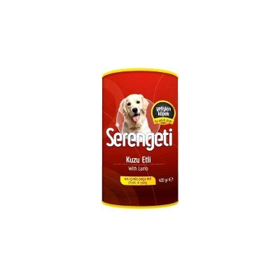 SERENGETİ KÖPEK KONSERVE KUZU ETLİ 400 GR 12 Lİ