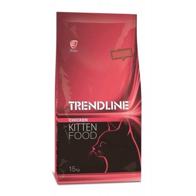 Trendline Tavuklu Yavru Kedi Maması 15Kg