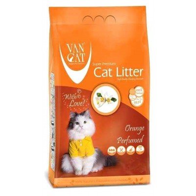 VAN CAT 5 KG PORTAKAL KOKULU KEDİ KUMU